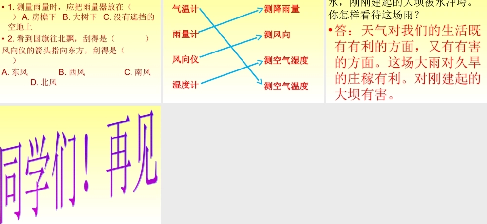 青岛小学科学三上《22 一周的天气》PPT课件 (2) 【虚拟宝库网www.xunibaoku.com】.ppt