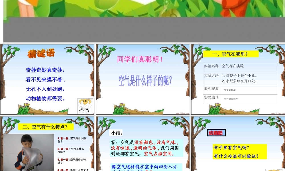 青岛小学科学三下《6 空气在哪里》PPT课件 (5).ppt