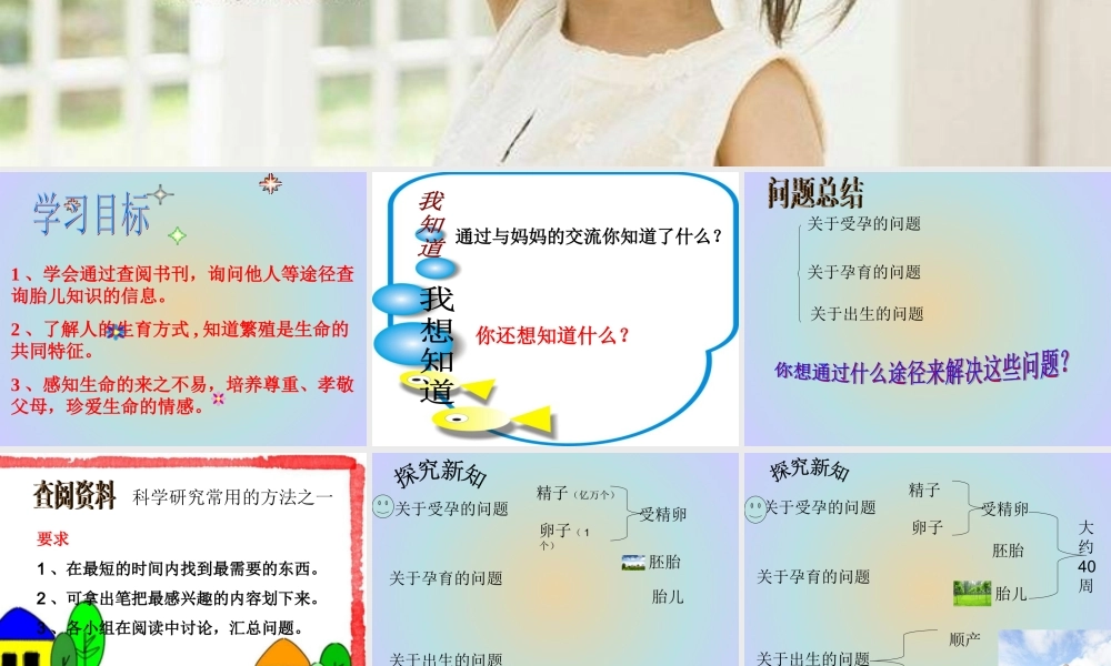 青岛小学科学六下《2 . 我从哪里来》PPT课件 (6) .ppt