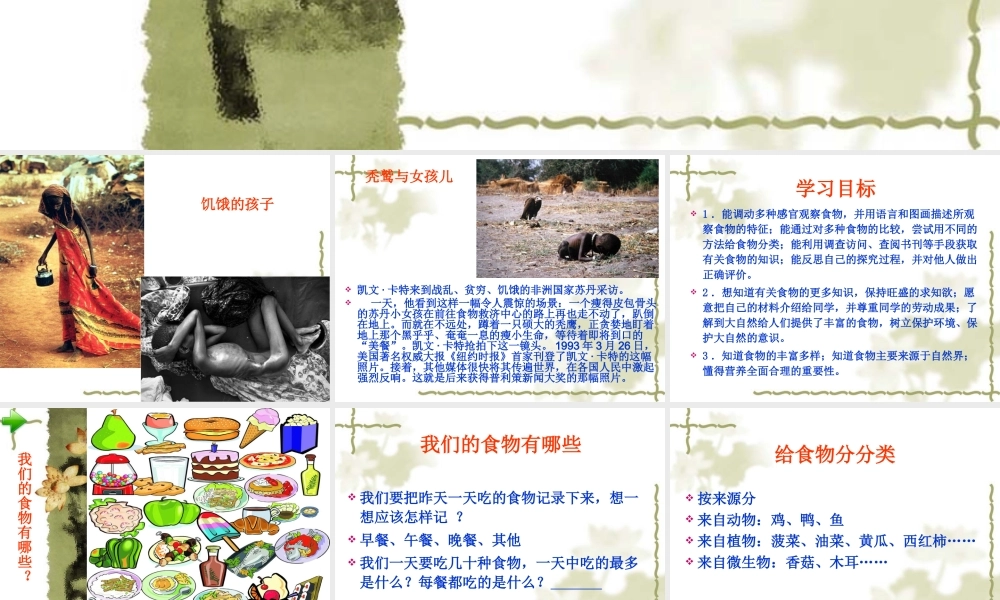 青岛小学科学四上《1 我们的食物》PPT课件 (6) .ppt