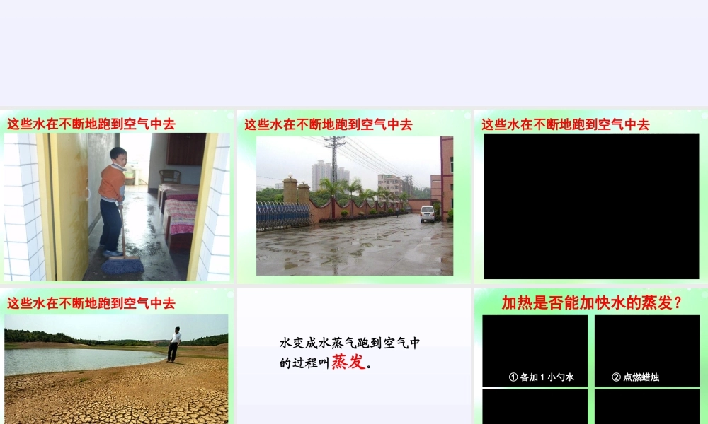 青岛小学科学四上《13 蒸发》PPT课件 (1) .ppt