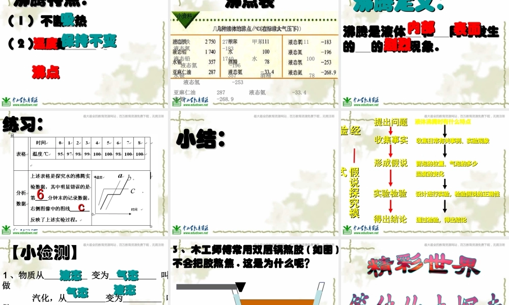 青岛小学科学四上《14 沸腾》PPT课件 (1) .ppt