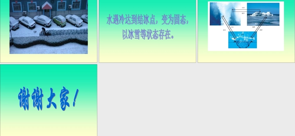青岛小学科学四上《16 水的三态变化》PPT课件 (1) .ppt