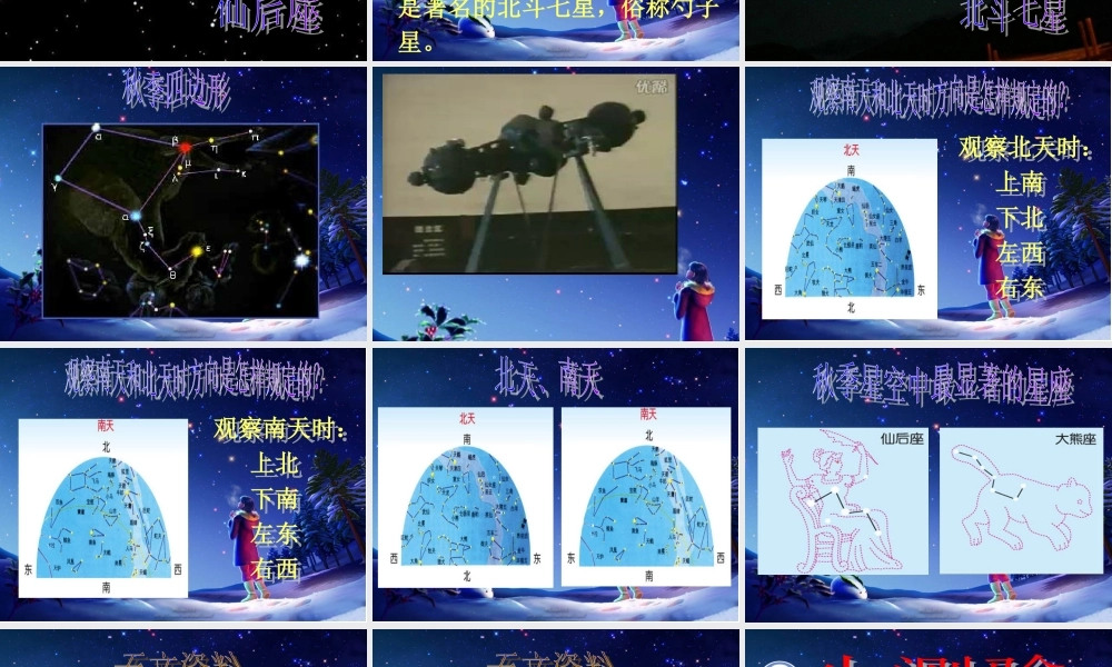青岛小学科学四上《6 秋季星空》PPT课 件 (3) .ppt