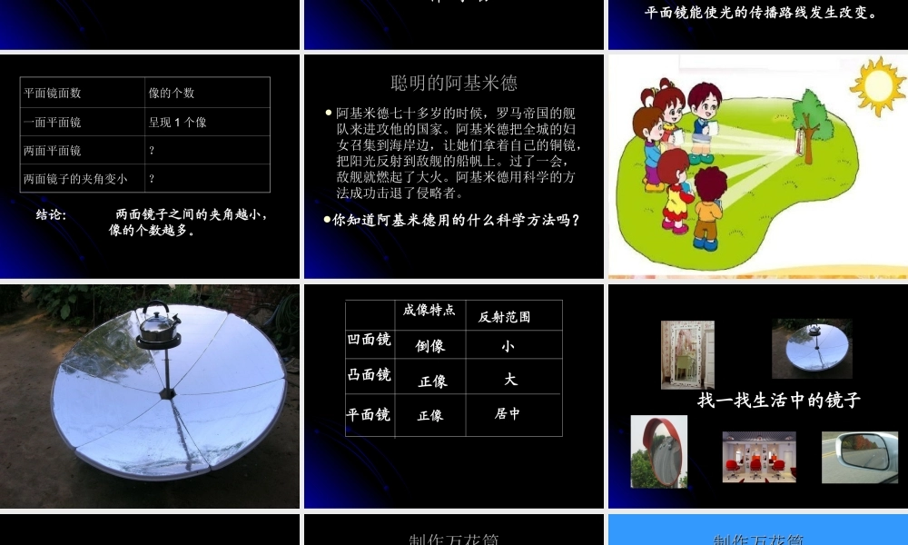 青岛小学科学四下《10 玩镜子》PPT课件 (9).ppt