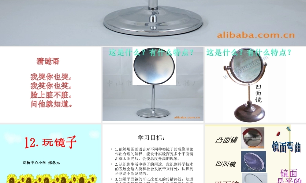青岛小学科学四下《10 玩镜子》PPT课件 (2).ppt