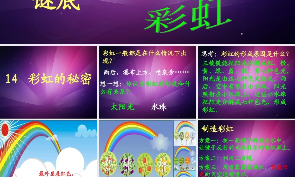 青岛小学科学四下《12 彩虹的秘密》PPT课件 (2).ppt