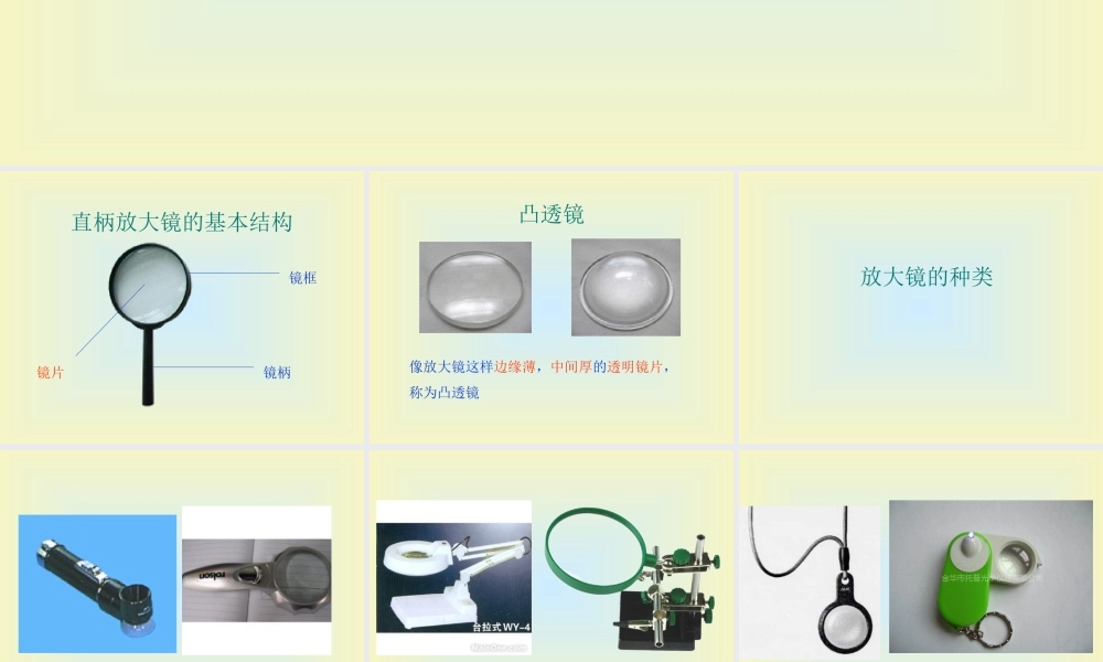 青岛小学科学四下《13 凸透镜》PPT课件 (10).ppt