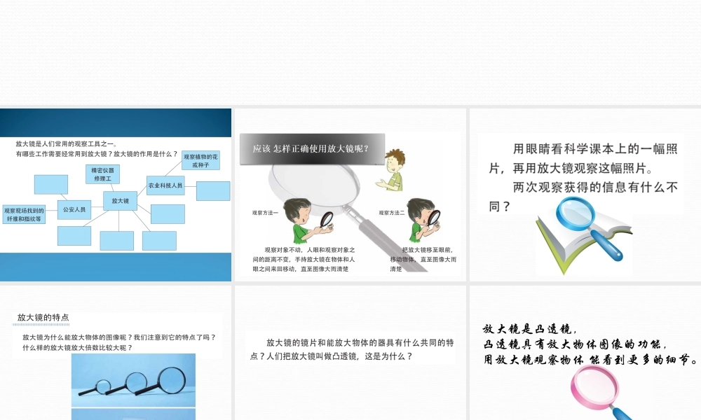 青岛小学科学四下《13 凸透镜》PPT课件 (9).ppt