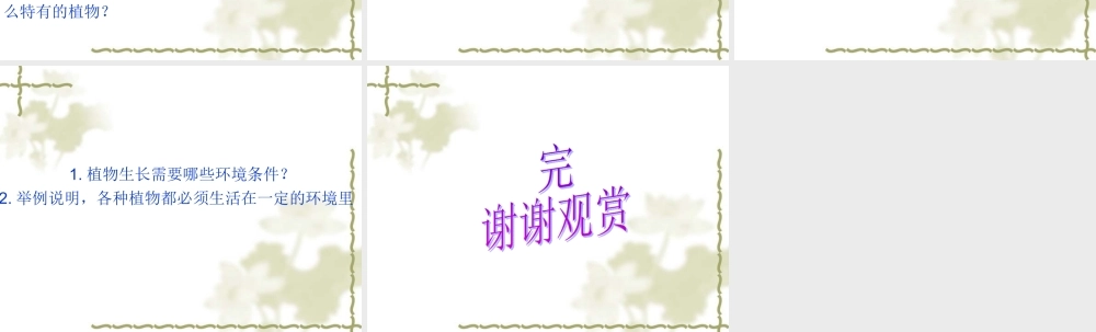 青岛小学科学四下《17 植物向哪里长》PPT课件 (1).ppt