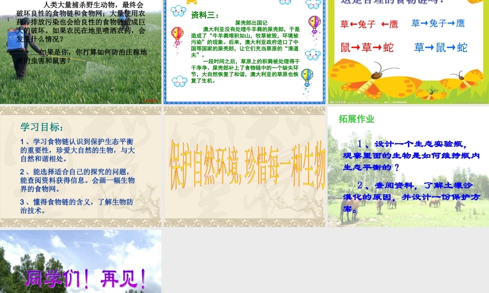 青岛小学科学四下《19 密切联系的生物界》PPT课件 (17).ppt