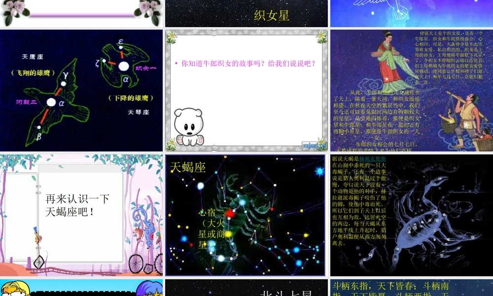 青岛小学科学四下《8 夏季星空》PPT课件 (8) .ppt