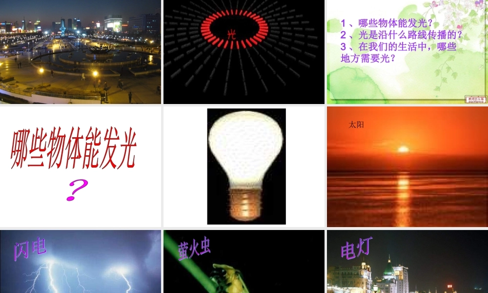 青岛小学科学四下《9 认识光》PPT课件 (6).ppt