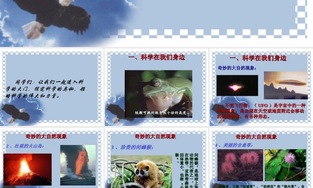 首师大小学科学三上《1.科学在我们身边》PPT课件(4) .ppt