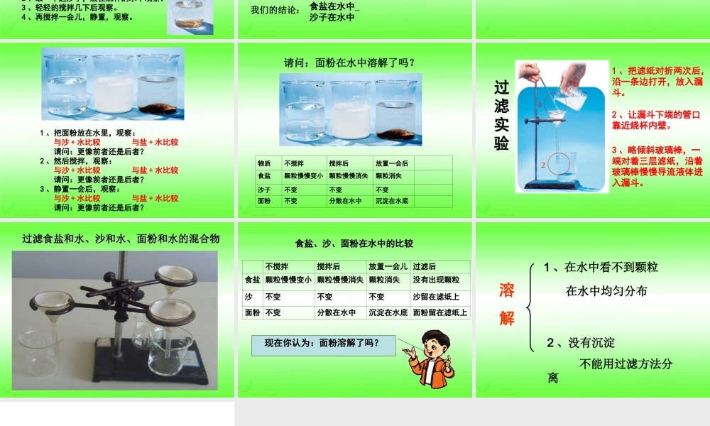首师大小学科学三下《1.水能溶解一些物质》PPT课件(1) .ppt