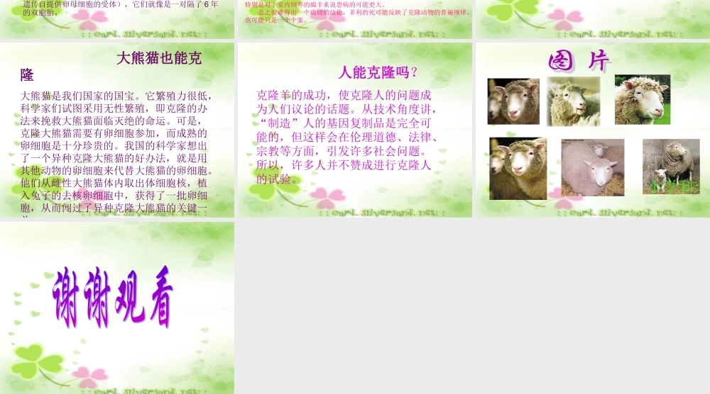 首师大小学科学六下《16.克隆技术》PPT课件(1).ppt