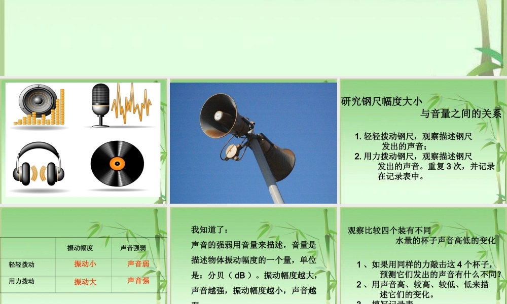 首师大小学科学四上《18.声音的变化》PPT课件.ppt