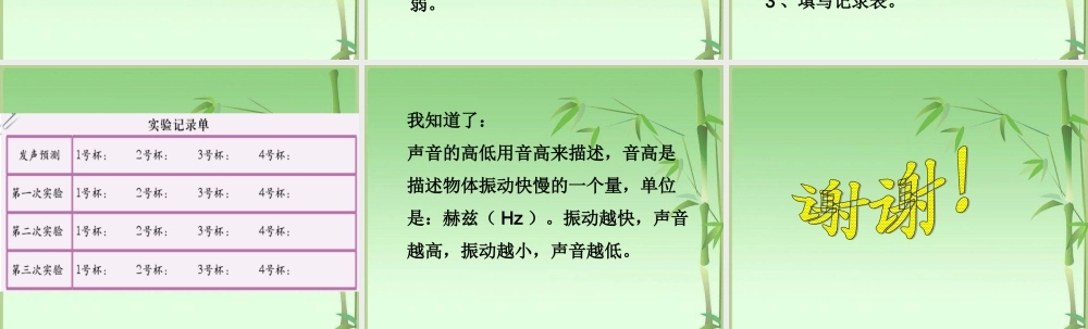 首师大小学科学四上《18.声音的变化》PPT课件.ppt