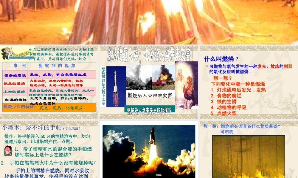 首师大小学科学四下《4.燃烧和灭火》PPT课件.ppt