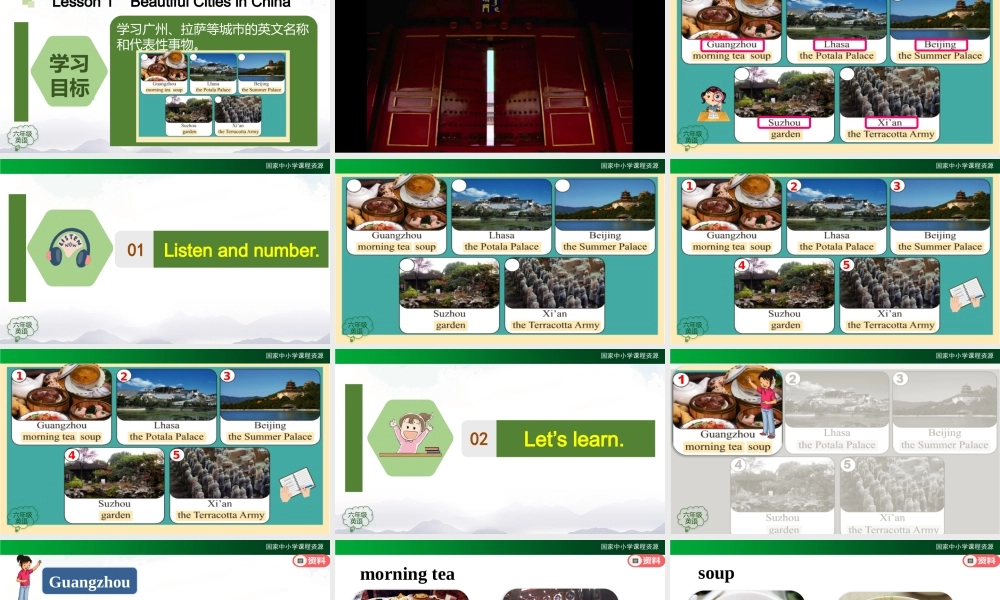 0902六年级【英语（人教版）】Unit 1 In China（第一课时）-教学课件.pptx