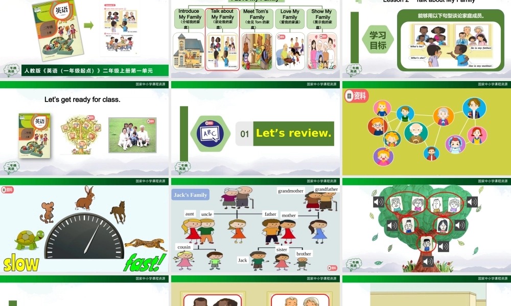 0910二年级【英语(人教版)】Unit 1 My Family(第二课时)-2课件.pptx
