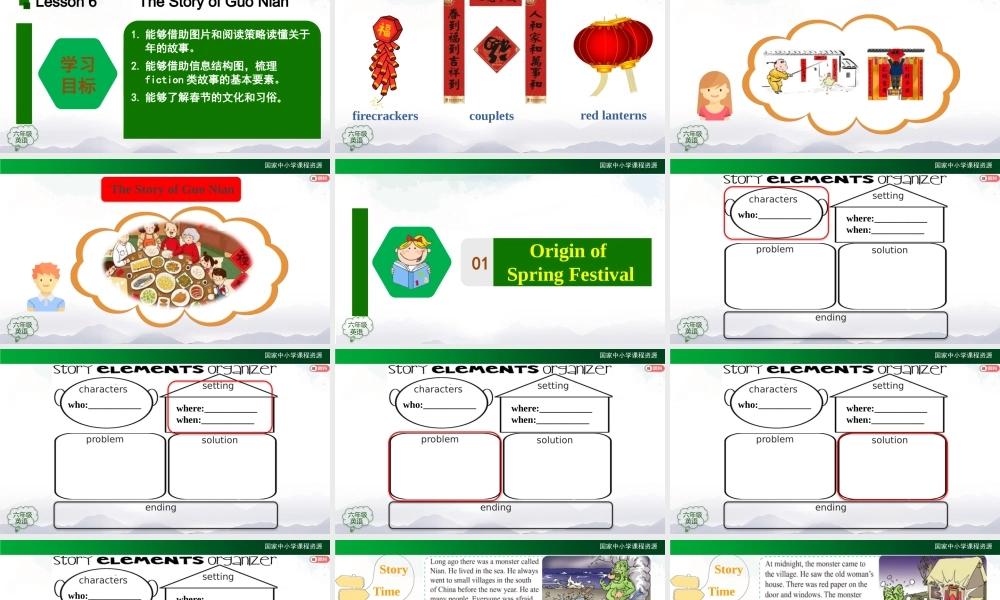 0916六年级【英语（人教版）】Unit 1 In China（第六课时）-教学课件.pptx