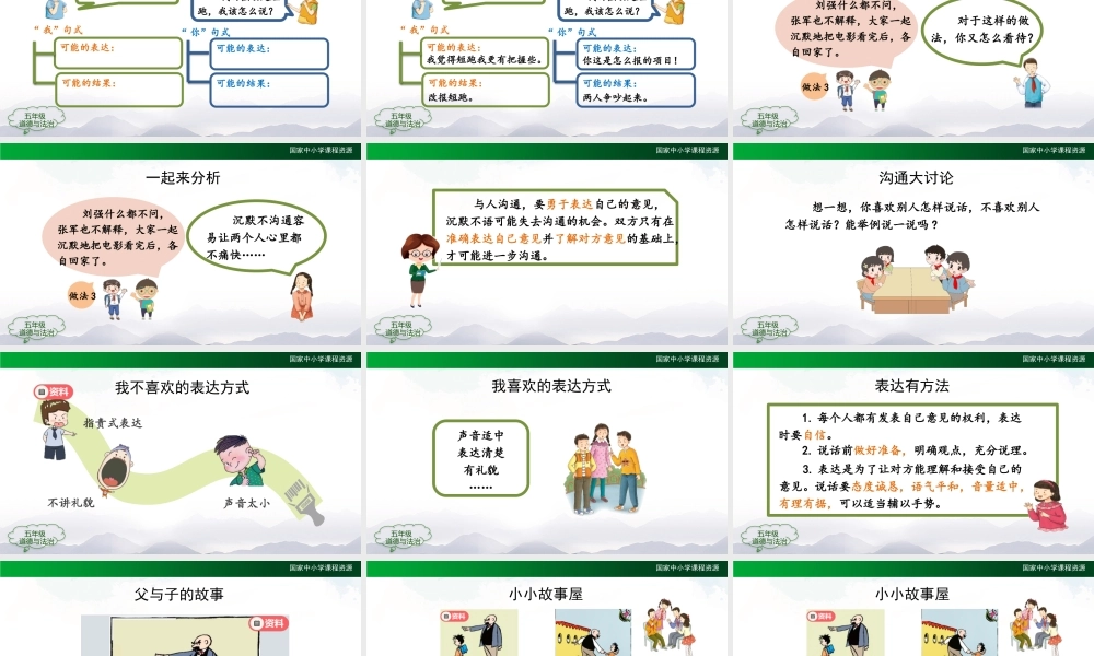 0921五年级【道德与法治(统编版)】学会沟通交流(第三课时)-2课件.pptx