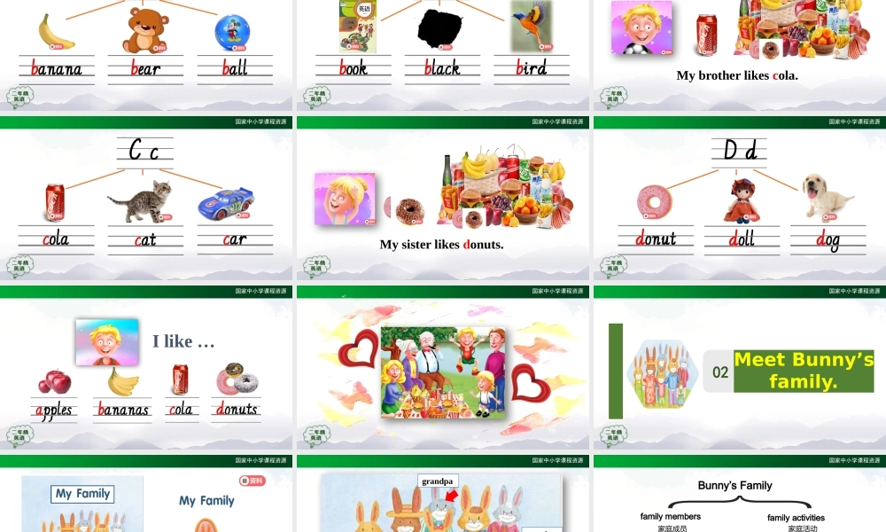 0922二年级【英语(人教版)】Unit 1 My Family(第五课时)-2课件.pptx