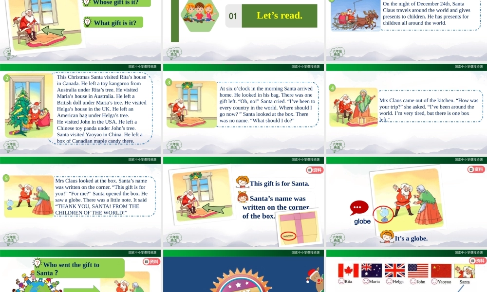 0928六年级【英语(人教版)】Unit 2 Around the World (第六课时)-2课件.pptx