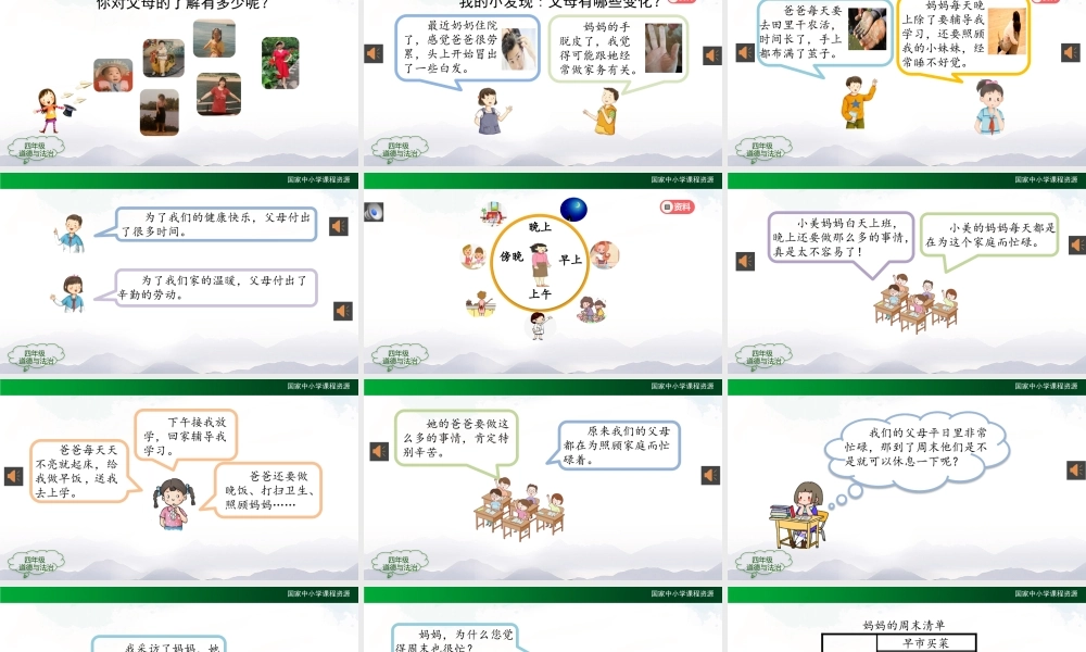 1009四年级【道德与法治(统编版)】少让父母为我操心(第一课时)-2课件.pptx