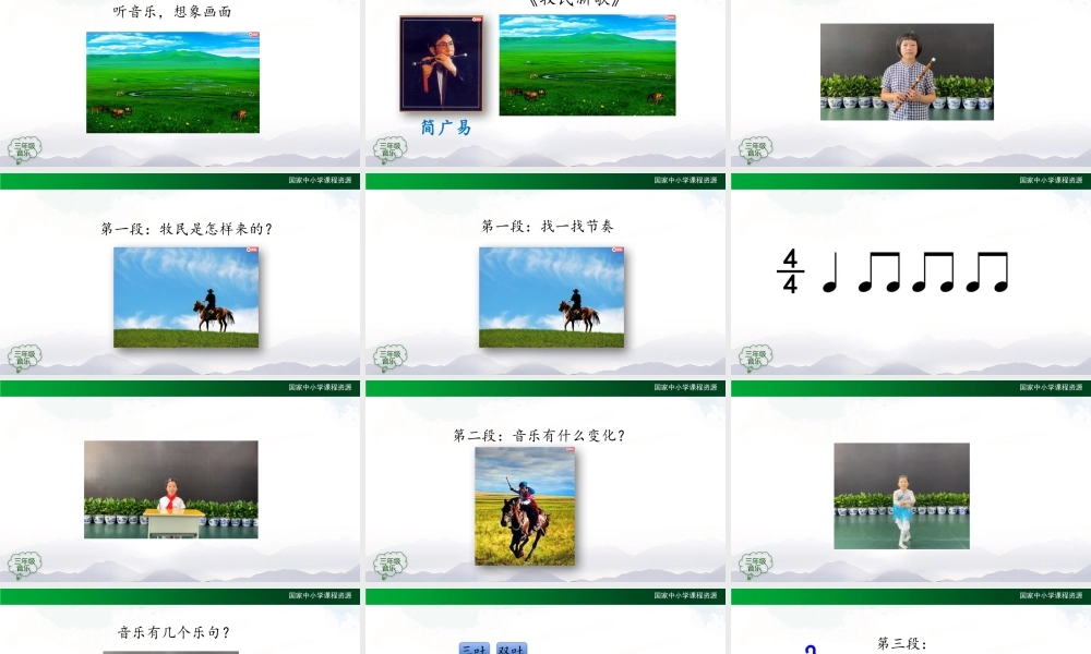1016三年级【音乐(人音全国版)】牧民新歌-2PPT课件.pptx
