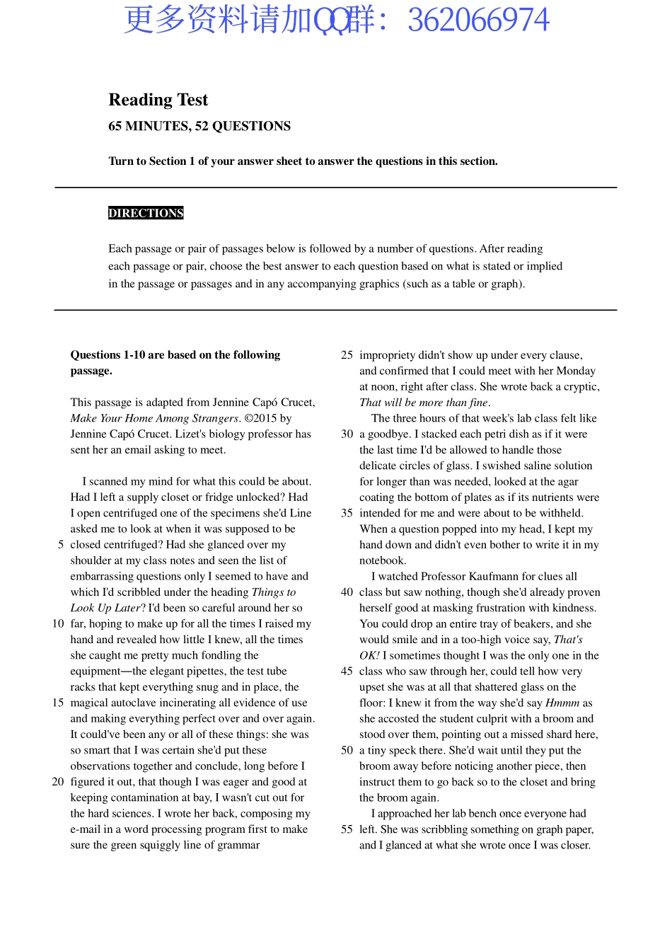 2019年3月新SAT亚太卷.pdf_第2页