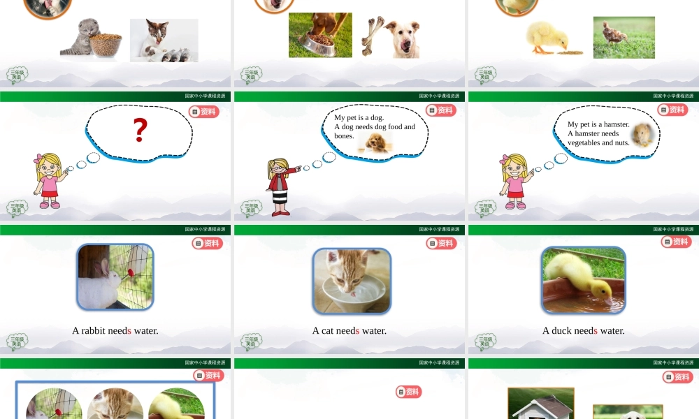 1029三年级【英语(人教版)】Unit 4 Pets 第五课时-2PPT课件.pptx