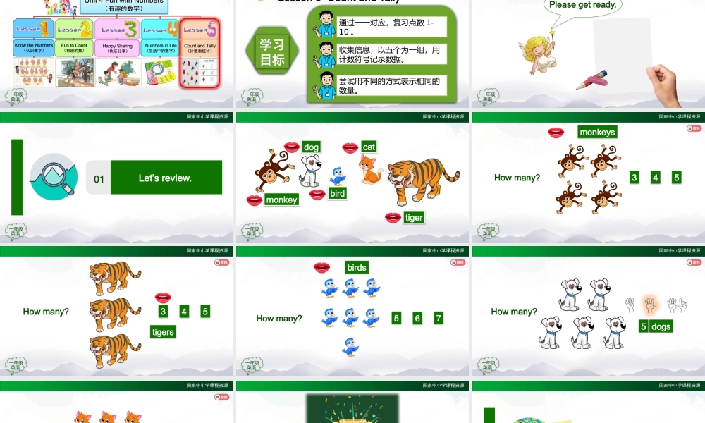 1109一年级【英语（人教版）】Unit 4 Numbers（第五课时）-2PPT课件.pptx