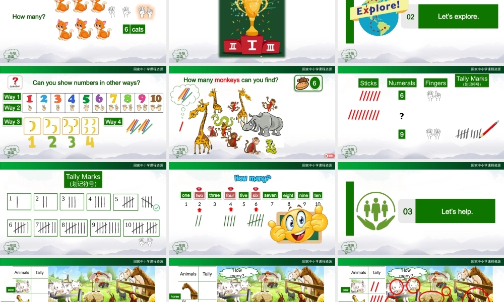 1109一年级【英语（人教版）】Unit 4 Numbers（第五课时）-2PPT课件.pptx