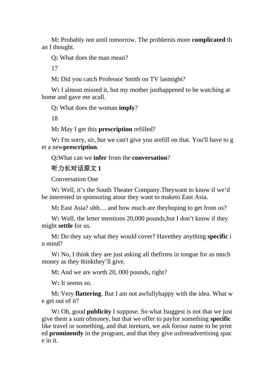 201306-1听力原文+答案+解析.doc_第2页
