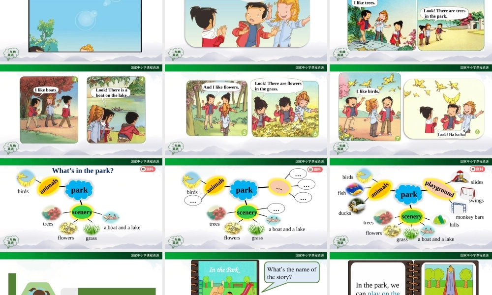1124二年级【英语(人教版)】Unit 5 In the Park第三课时-2PPT课件.pptx