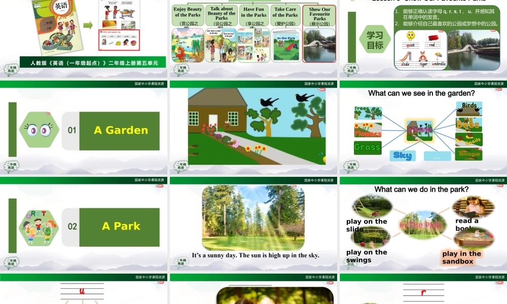 1202二年级【英语(人教版)】Unit 5 In the Park 第五课时-2PPT课件.pptx
