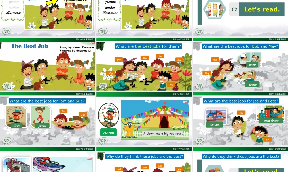 1204四年级【英语(人教版)】Unit 6 Jobs（第四课时）-2PPT课件.pptx