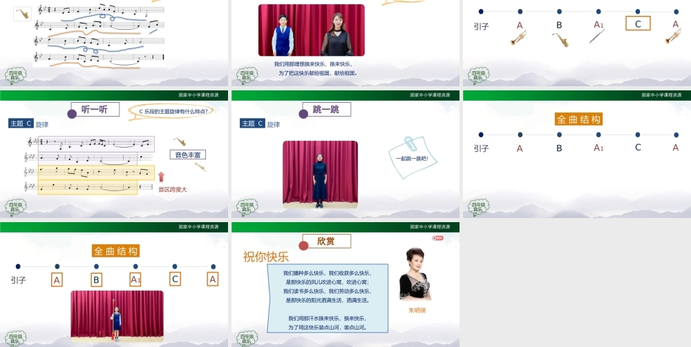 1209四年级【音乐(人音全国版)】祝你快乐-2课件【虚拟宝库网www.xunibaoku.com】.pptx