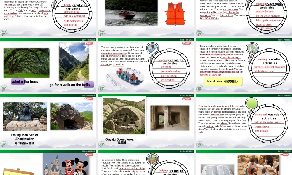 1216六年级【英语(人教版)】Vacation Time-2PPT课件.pptx