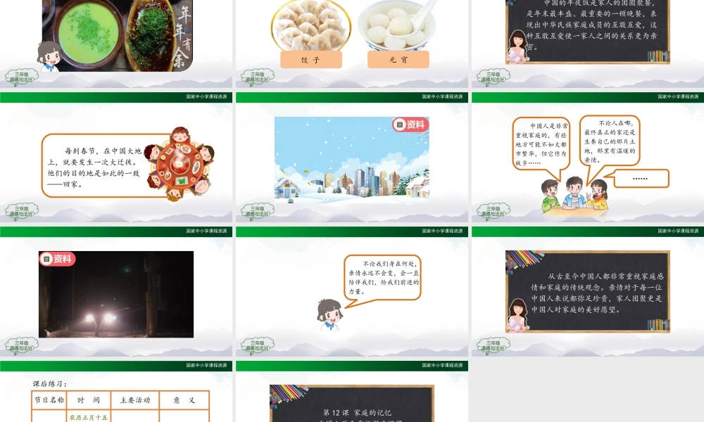 1217三年级【道德与法治(统编版)】《家庭的记忆》第三课时-2PPT课件.pptx