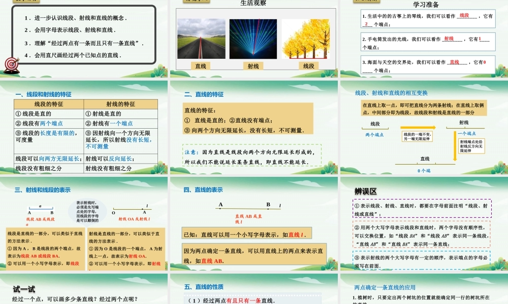 6.2 线段、射线和直线.pptx