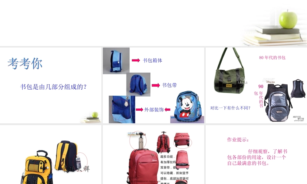 人美小学美术五下《第7课我的书包》PPT课件 (2) .ppt
