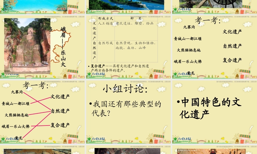 人美小学美术六上《第12课神州风采》PPT课件 (1) .ppt