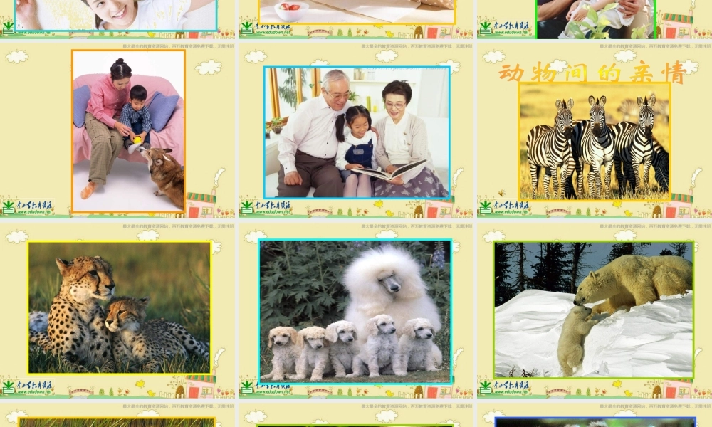 人美小学美术六上《第5课亲亲密密一家子》PPT课件 (1) .ppt