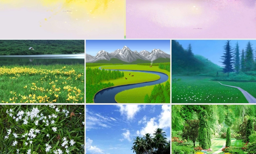 人美小学美术四上《第1课：四季的色彩》PPT课件 (1) .ppt