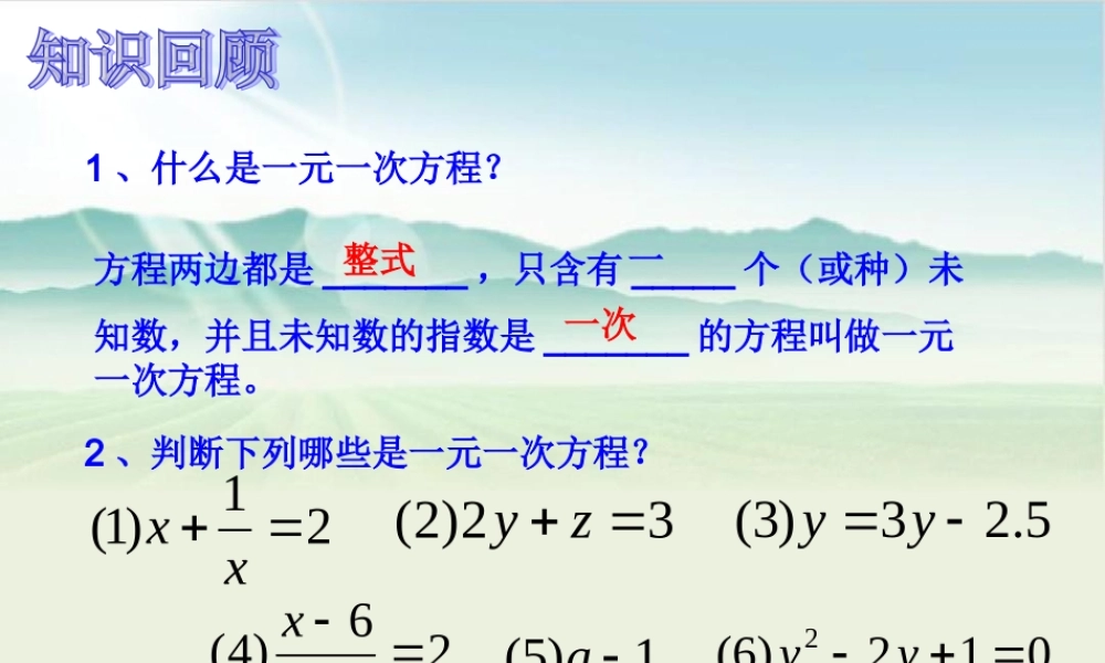 六年级下册 二元一次方程-2.ppt