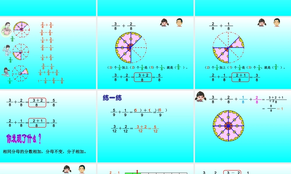 六年级数学上册 分数的加减法计算.ppt