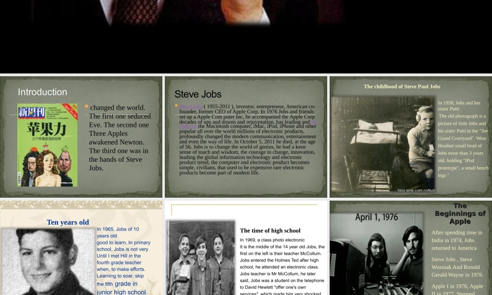广州版小学英语六年级下册《Unit 6 Steve Jobs》PPT课件【虚拟宝库网www.xunibaoku.com】.ppt